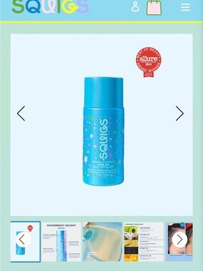 SQUIGS GOOSEBERRY DELIGHT HAIR OIL